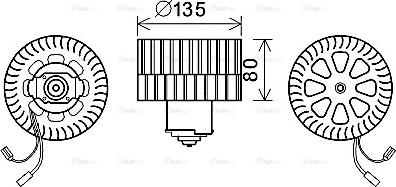 Ava Quality Cooling OL8632 - Sisätilapuhallin inparts.fi