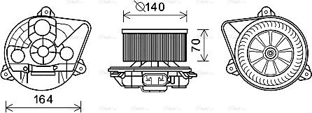 Ava Quality Cooling OL8623 - Sisätilapuhallin inparts.fi