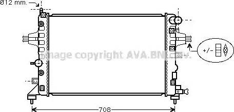 Ava Quality Cooling OL 2362 - Jäähdytin,moottorin jäähdytys inparts.fi