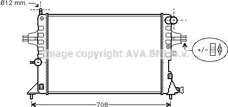 Ava Quality Cooling OL 2296 - Jäähdytin,moottorin jäähdytys inparts.fi