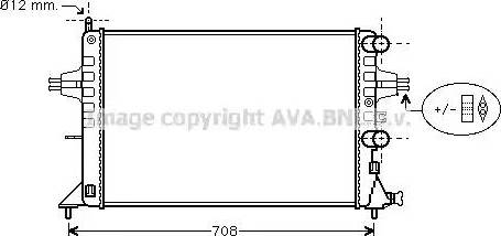 Ava Quality Cooling OL 2255 - Jäähdytin,moottorin jäähdytys inparts.fi