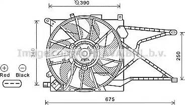 Ava Quality Cooling OL7597 - Tuuletin, moottorin jäähdytys inparts.fi