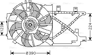 Ava Quality Cooling OL 7516 - Tuuletin, moottorin jäähdytys inparts.fi