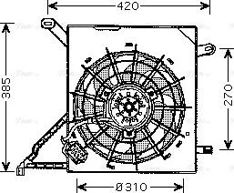 Ava Quality Cooling OL 7534 - Tuuletin, moottorin jäähdytys inparts.fi