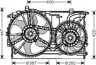 Ava Quality Cooling OL 7533 - Tuuletin, moottorin jäähdytys inparts.fi