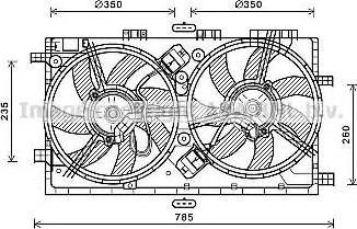 Ava Quality Cooling OL7658 - Tuuletin, moottorin jäähdytys inparts.fi