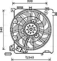 Ava Quality Cooling OL7635 - Tuuletin, moottorin jäähdytys inparts.fi