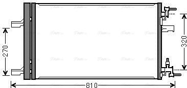 Ava Quality Cooling OLA5499D - Lauhdutin, ilmastointilaite inparts.fi