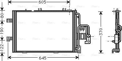 Ava Quality Cooling OLA5369 - Lauhdutin, ilmastointilaite inparts.fi