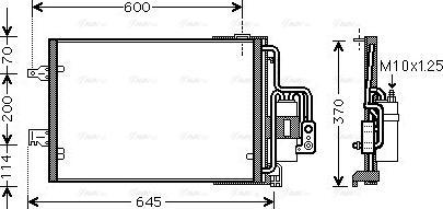 Ava Quality Cooling OLA5385D - Lauhdutin, ilmastointilaite inparts.fi