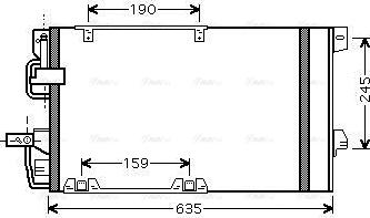 Ava Quality Cooling OLA5326D - Lauhdutin, ilmastointilaite inparts.fi