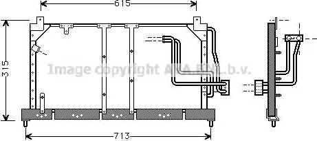 Ava Quality Cooling OLA5224 - Lauhdutin, ilmastointilaite inparts.fi