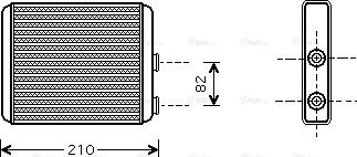 Ava Quality Cooling OLA6353 - Lämmityslaitteen kenno inparts.fi