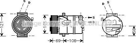 Ava Quality Cooling OLAK443 - Kompressori, ilmastointilaite inparts.fi