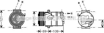 Ava Quality Cooling OLAK430 - Kompressori, ilmastointilaite inparts.fi