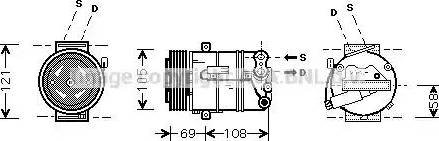 Ava Quality Cooling OL K427 - Kompressori, ilmastointilaite inparts.fi