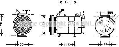 Ava Quality Cooling OLAK021 - Kompressori, ilmastointilaite inparts.fi