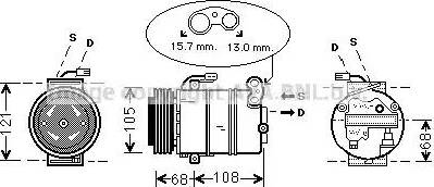 Ava Quality Cooling OL K138 - Kompressori, ilmastointilaite inparts.fi