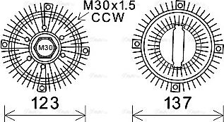 Ava Quality Cooling OL C557 - Kytkin, jäähdytystuuletin inparts.fi