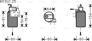 Ava Quality Cooling OL D143 - Kuivain, ilmastointilaite inparts.fi