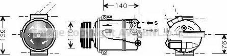 Ava Quality Cooling OL K410 - Kompressori, ilmastointilaite inparts.fi