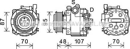 Ava Quality Cooling OLK659 - Kompressori, ilmastointilaite inparts.fi