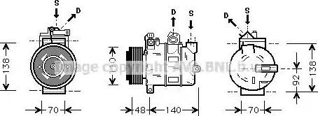 Ava Quality Cooling OL K356 - Kompressori, ilmastointilaite inparts.fi