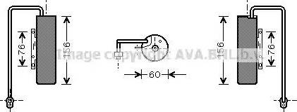 Ava Quality Cooling OLK331 - Kompressori, ilmastointilaite inparts.fi