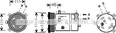 Ava Quality Cooling OL K280 - Kompressori, ilmastointilaite inparts.fi