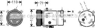 Ava Quality Cooling OL K276 - Kompressori, ilmastointilaite inparts.fi