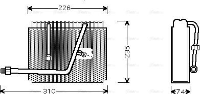 Ava Quality Cooling OLV320 - Höyrystin, ilmastointilaite inparts.fi