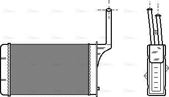 Ava Quality Cooling PE 6049 - Lämmityslaitteen kenno inparts.fi