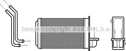 Ava Quality Cooling PE 6088 - Lämmityslaitteen kenno inparts.fi