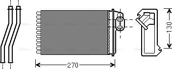 Ava Quality Cooling PE 6340 - Lämmityslaitteen kenno inparts.fi