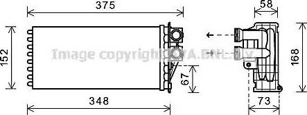 Ava Quality Cooling PE6359 - Lämmityslaitteen kenno inparts.fi