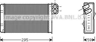 Ava Quality Cooling PE 6240 - Lämmityslaitteen kenno inparts.fi