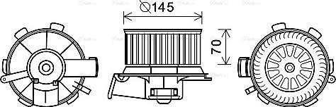 Ava Quality Cooling PE8388 - Sisätilapuhallin inparts.fi