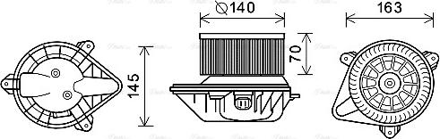 Ava Quality Cooling PE8375 - Sisätilapuhallin inparts.fi