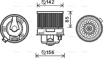 Ava Quality Cooling PE8371 - Sisätilapuhallin inparts.fi