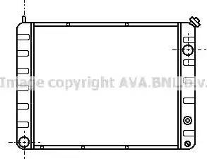 Ava Quality Cooling PE 2104 - Jäähdytin,moottorin jäähdytys inparts.fi