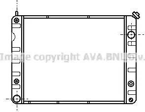 Ava Quality Cooling PE 2130 - Jäähdytin,moottorin jäähdytys inparts.fi