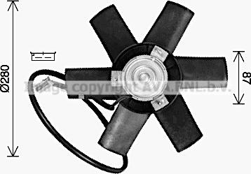 Ava Quality Cooling PE7562 - Tuuletin, moottorin jäähdytys inparts.fi