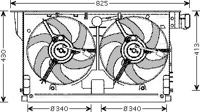 Ava Quality Cooling PE 7519 - Tuuletin, moottorin jäähdytys inparts.fi