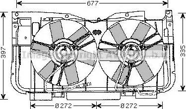 Ava Quality Cooling PE 7515 - Tuuletin, moottorin jäähdytys inparts.fi