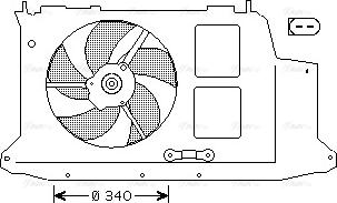 Ava Quality Cooling PE 7532 - Tuuletin, moottorin jäähdytys inparts.fi