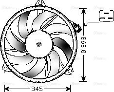 Ava Quality Cooling PE 7524 - Tuuletin, moottorin jäähdytys inparts.fi