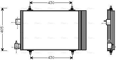 Ava Quality Cooling PEA5193D - Lauhdutin, ilmastointilaite inparts.fi