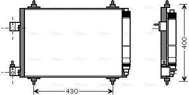 Ava Quality Cooling PEA5286D - Lauhdutin, ilmastointilaite inparts.fi