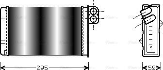 Ava Quality Cooling PEA6240 - Lämmityslaitteen kenno inparts.fi