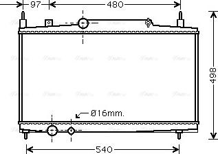 Ava Quality Cooling PEA2230 - Jäähdytin,moottorin jäähdytys inparts.fi